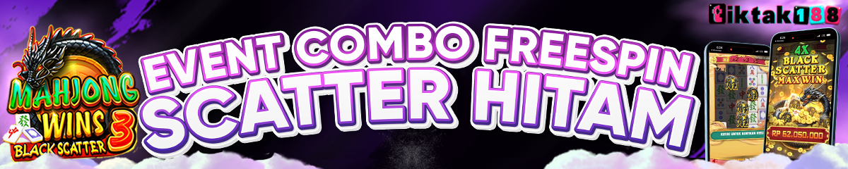 EVENT COMBO SCATTER HITAM